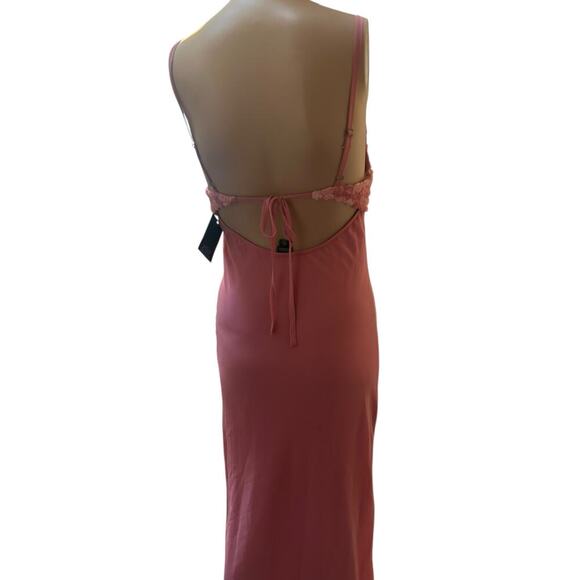 Wild Fable Pink Lace Floral Bust Slip Dress | Maxi  Style. 
Size-XXS - Picture 3 of 8